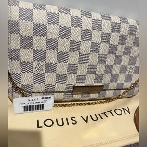 LOUIS VUITTON FAVORITE MM DAMIER AZUR